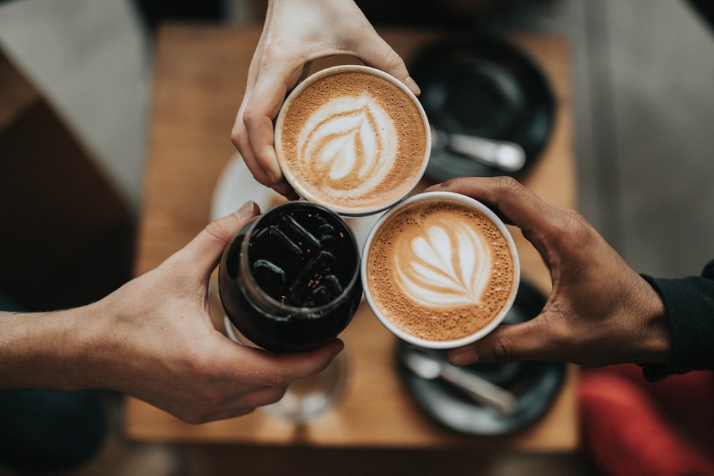 Préparation d'un espresso chez QAHWA